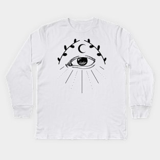 third eye Kids Long Sleeve T-Shirt